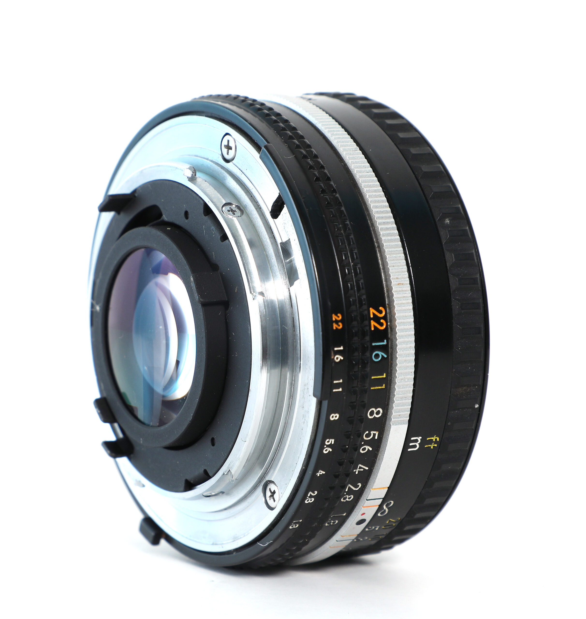 NIKON NIKKOR 50mm F1.8 カビ有