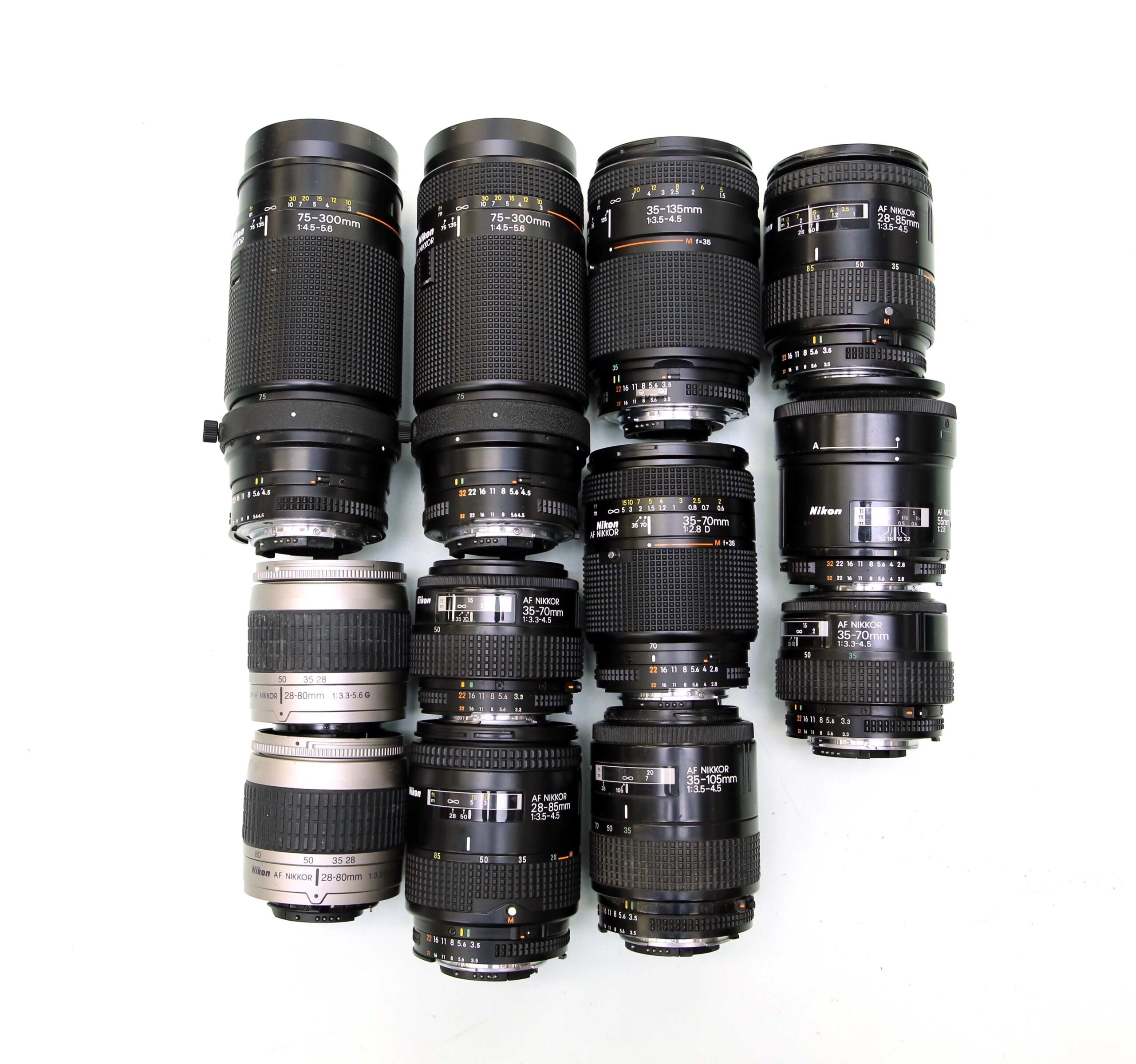 NIKON AF NIKKOR 28-85 35-70 35-135 75-300 等 まとめて 12点