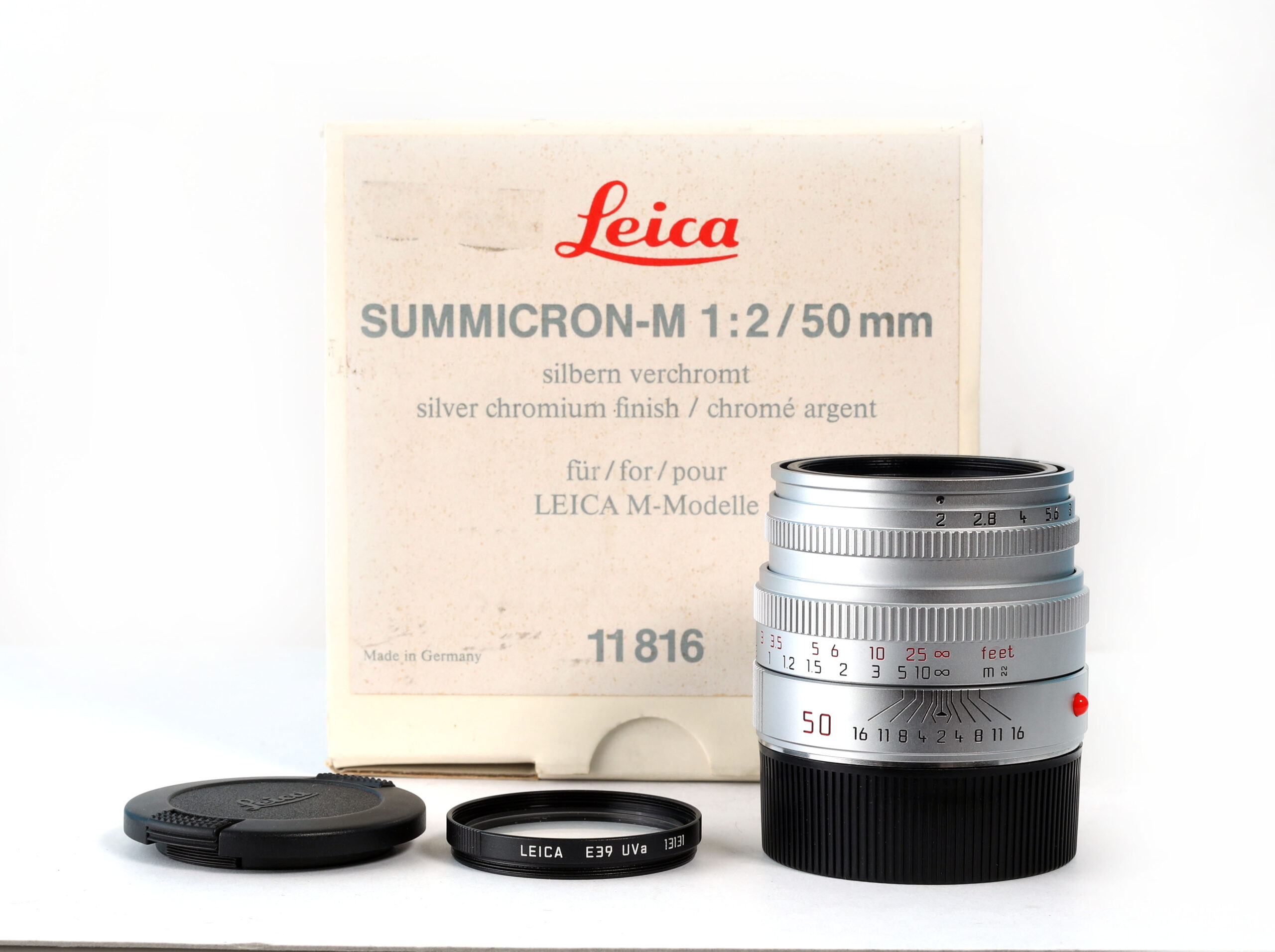 LEICA SUMMICRON-M 50mm F2 E39
