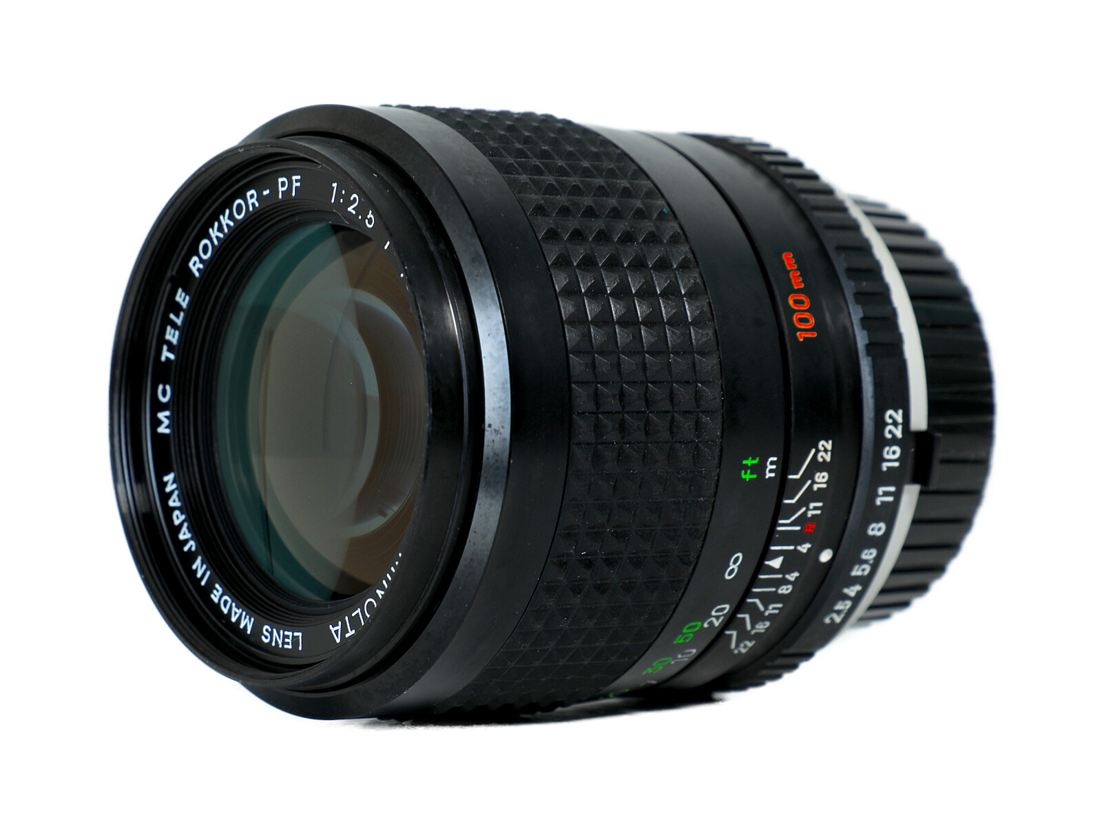 MINOLTA ミノルタ MC TELE ROKKOR-PF 100mm F2.5
