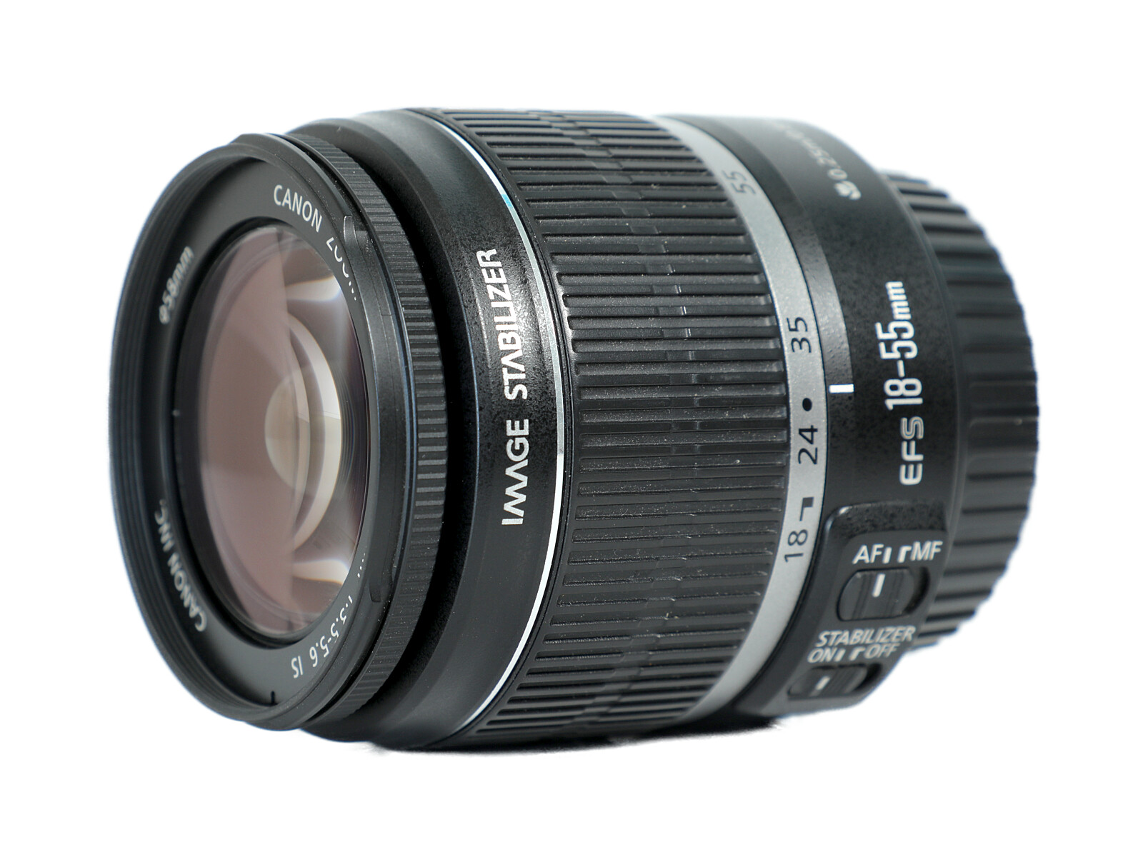 CANON キヤノン EF-S 18-55mm F3.5-5.6 IS