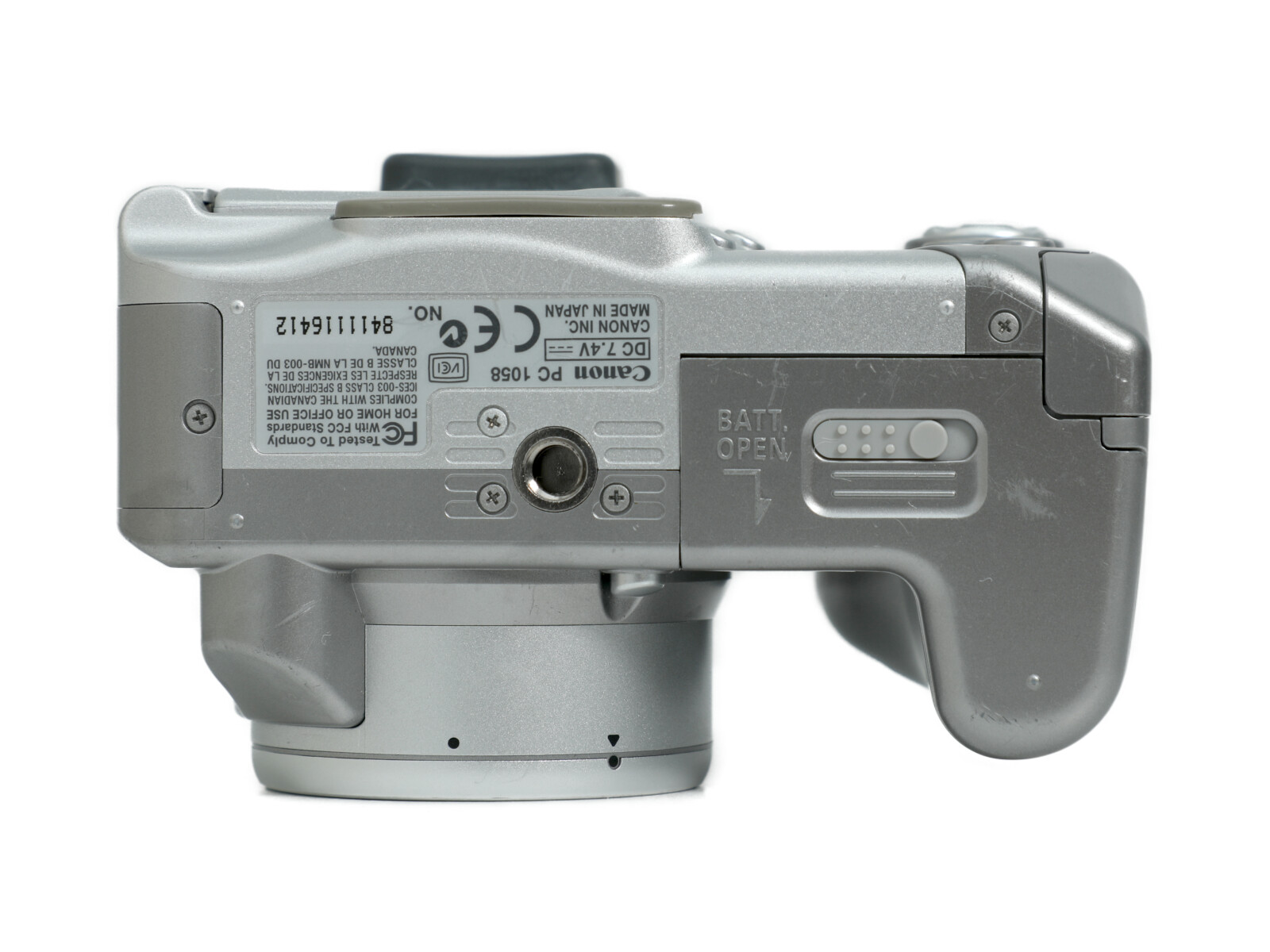 CANON キヤノン PowerShot S1 IS 単三電池 コンパクトデジカメ
