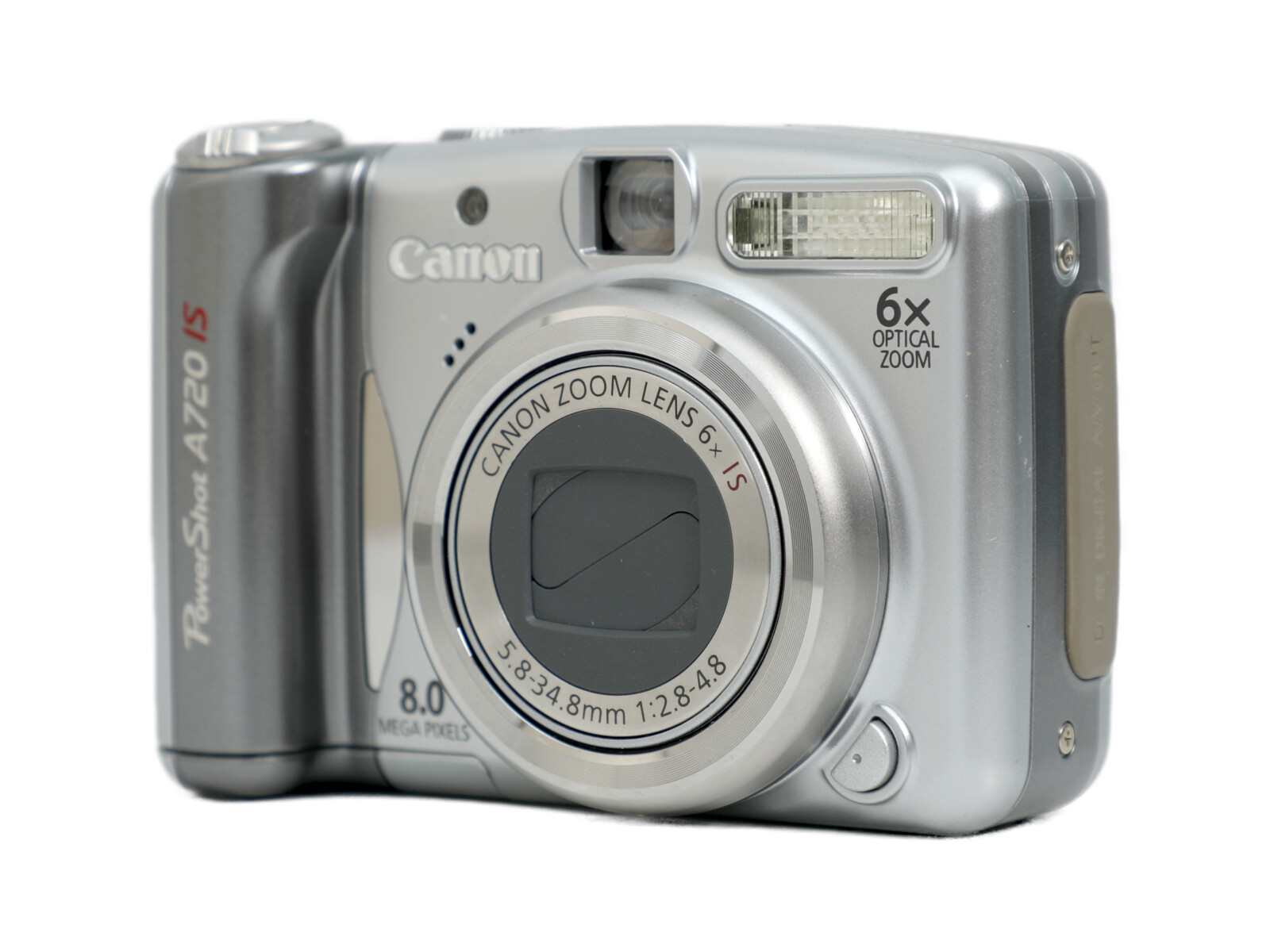 CANON キヤノン Powershot A720 IS コンパクトデジカメ 単三電池