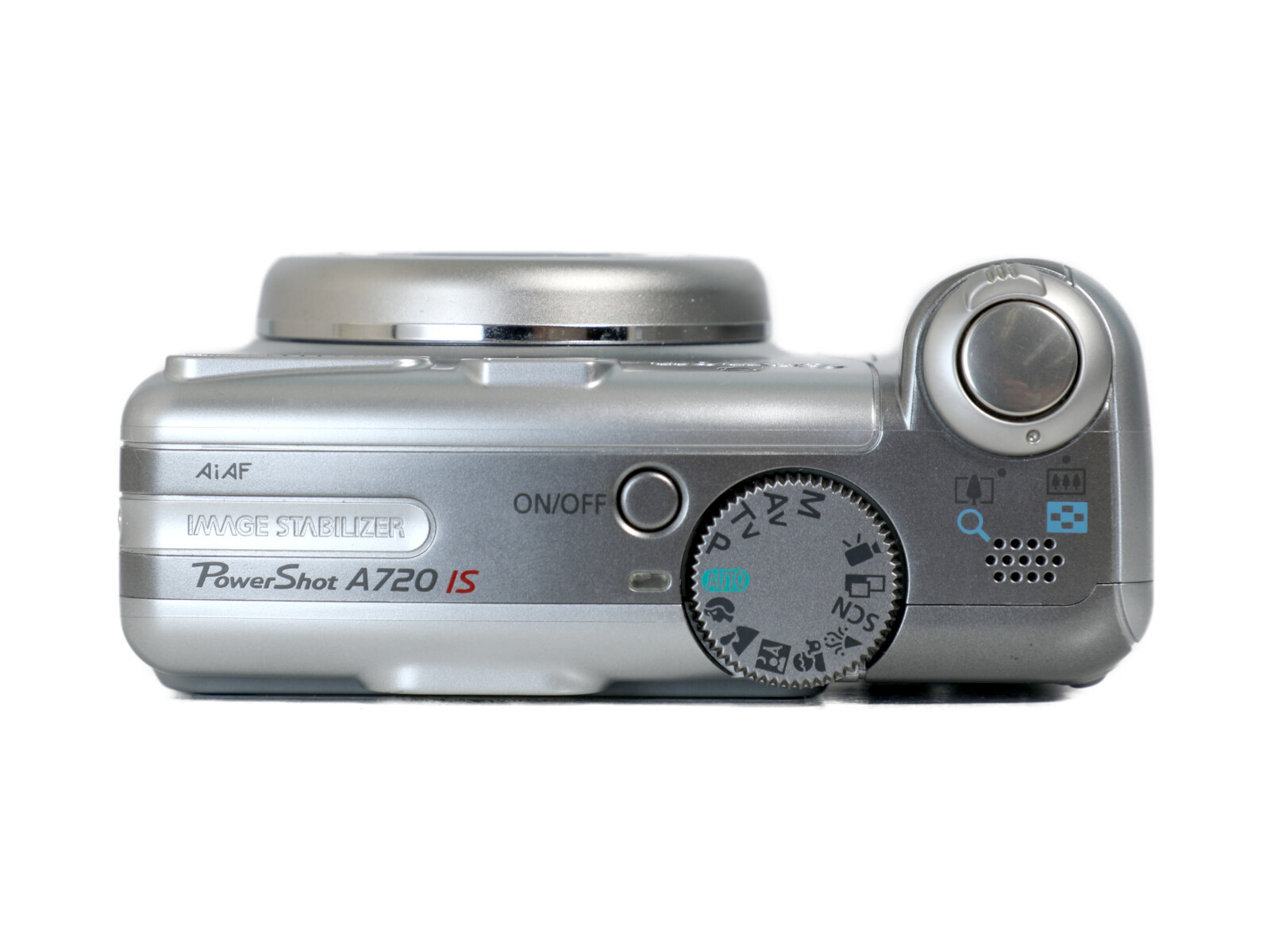 CANON キヤノン Powershot A720 IS コンパクトデジカメ 単三電池