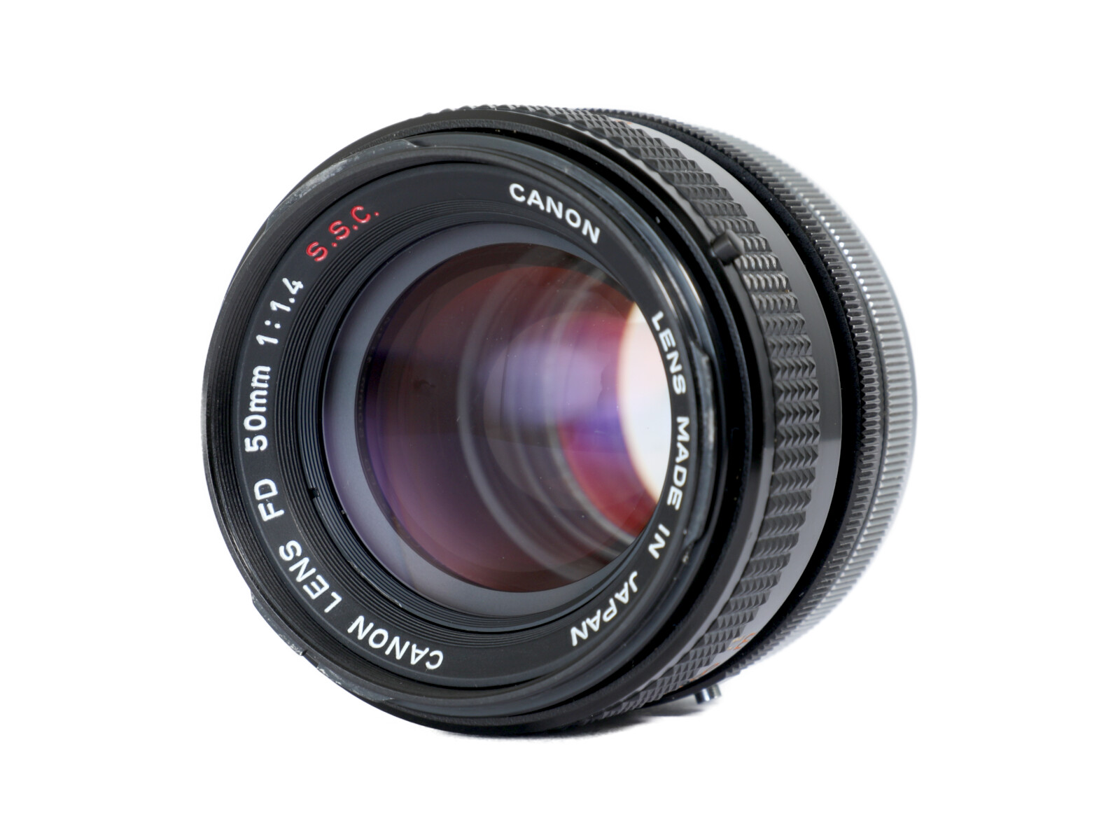 CANON キヤノン FD 50mm F1.4 S.S.C.