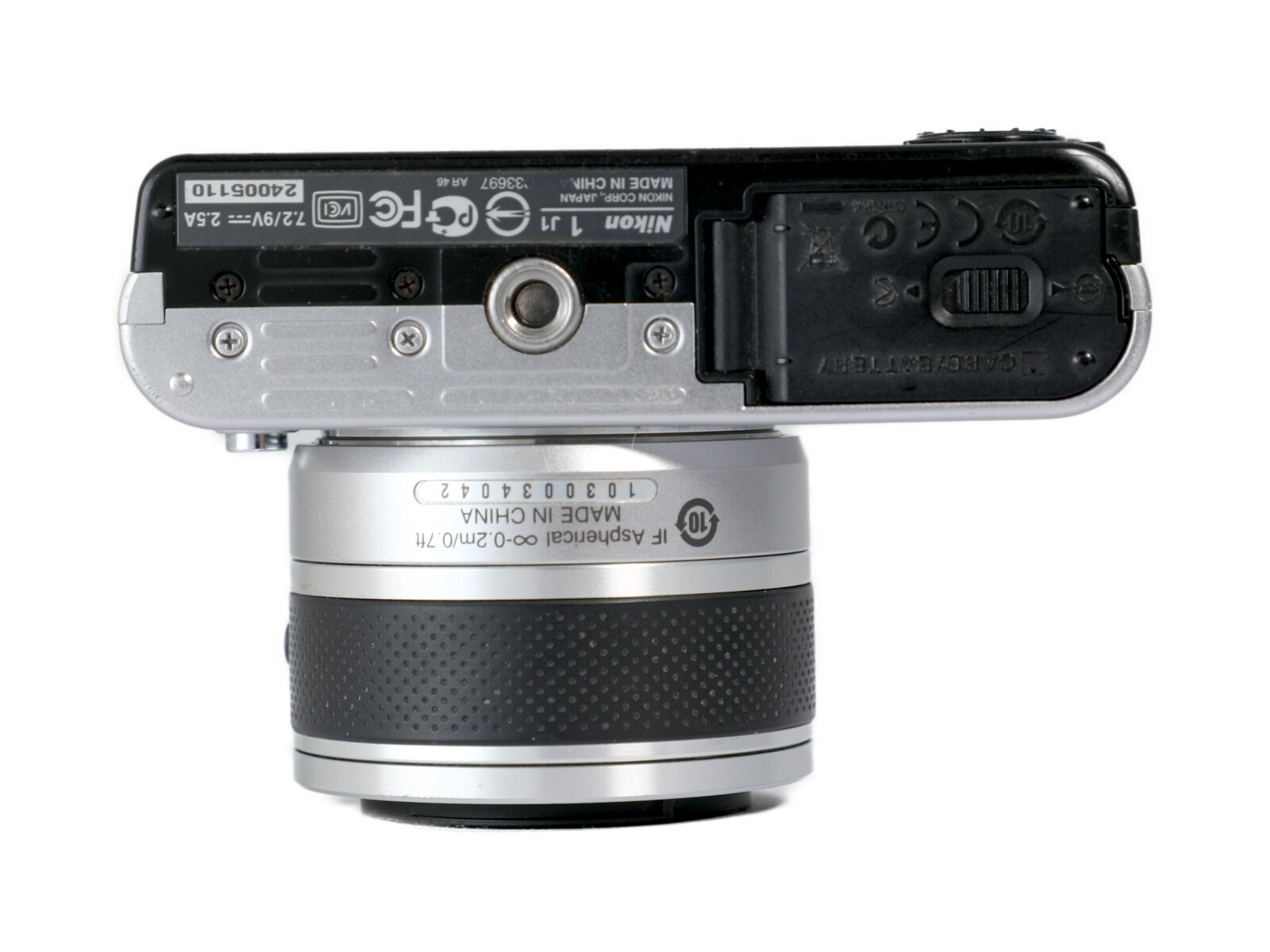 NIKON 1 J1 NIKKOR 10-30mm F3.5-5.6 VR ミラーレス一眼カメラ