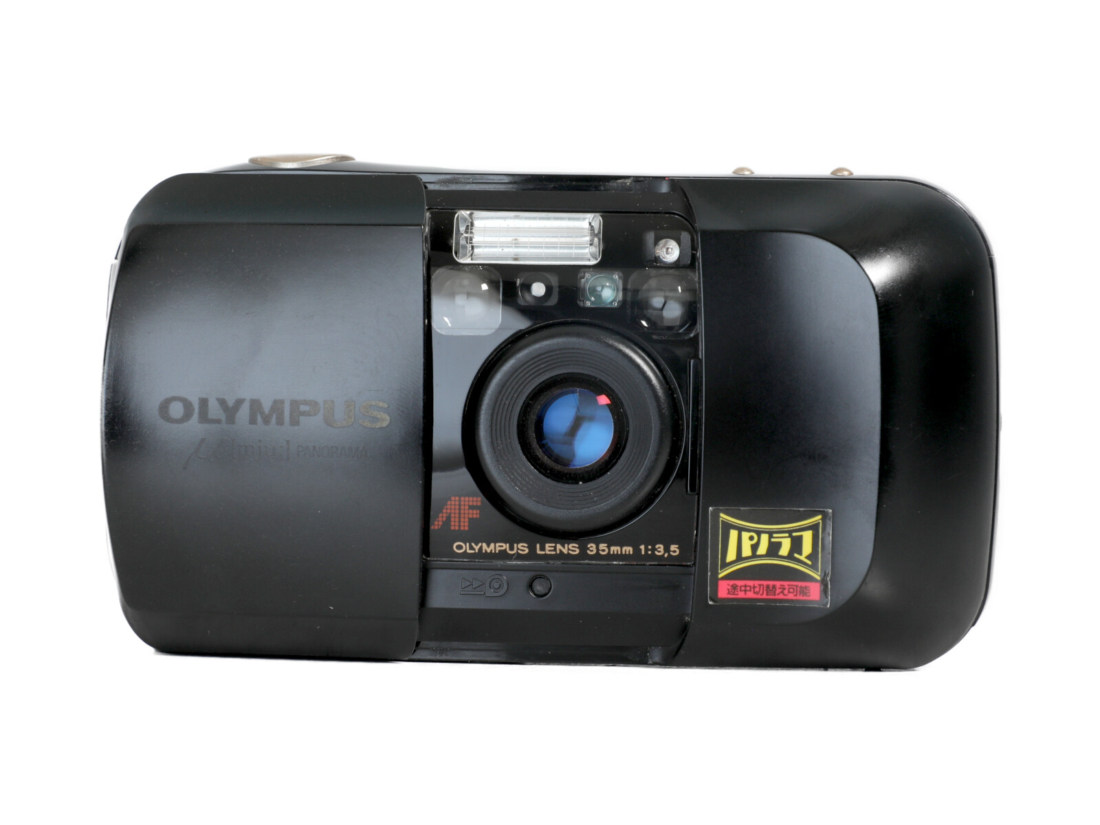 OLYMPUS オリンパス μ mju PANORAMA 35mm F3.5 フィルムカメラ 1125439