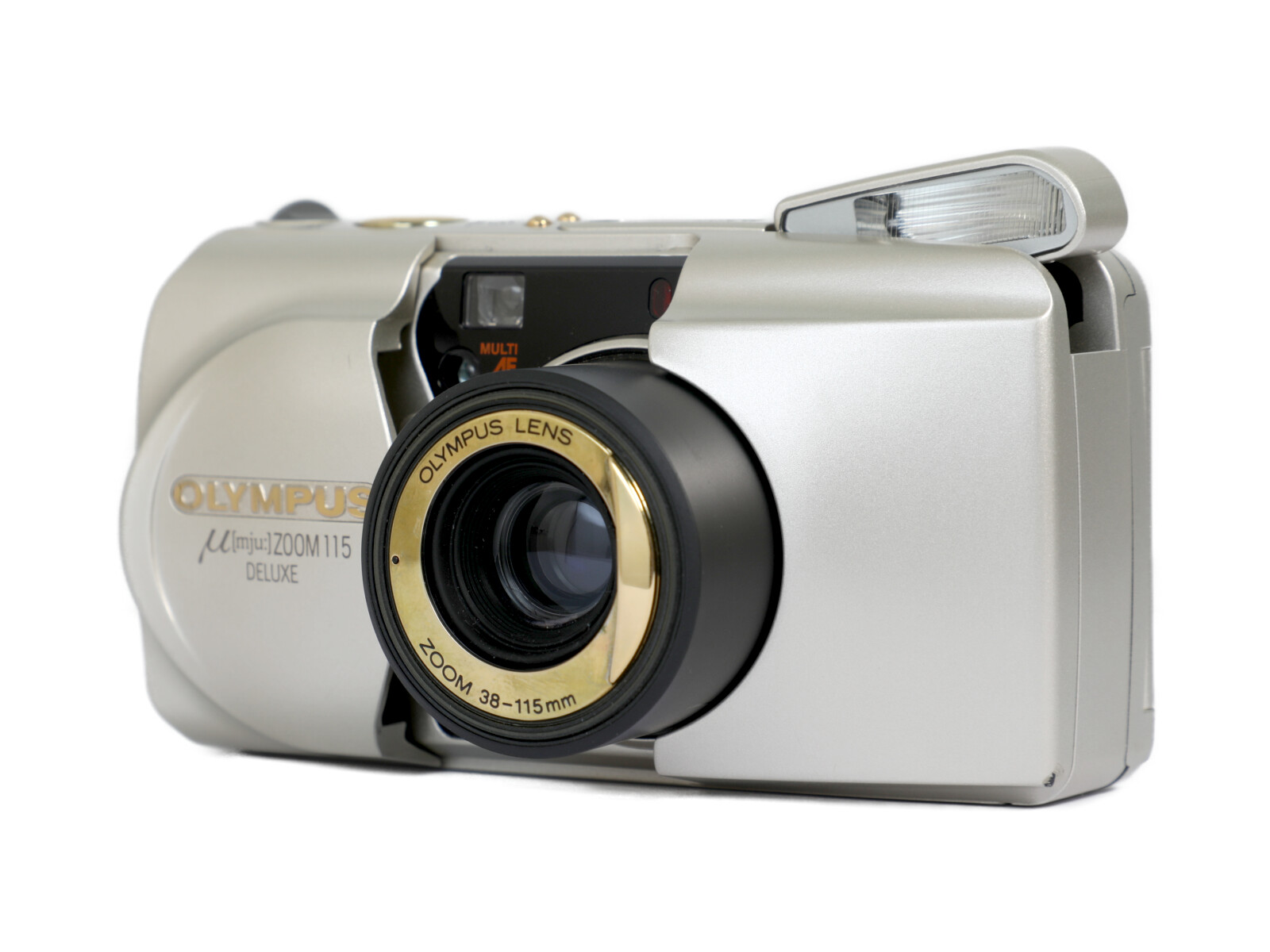 OLYMPUS オリンパス μ mju: ZOOM 115 DELUXE フィルムカメラ 5073910